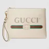 古驰/Gucci Gucci Print系列皮革手拿包 572770 0Y2AT 8820