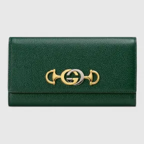 古驰/Gucci Gucci Zumi系列长款钱包 573612 1B90X 3154
