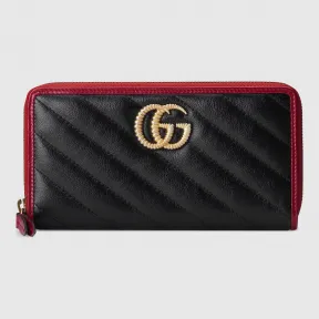 古驰/Gucci GG Marmont 系列全拉链钱包 573810 0OLFX 8277