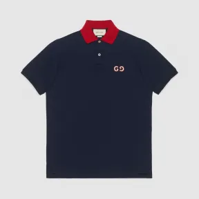 古驰/Gucci GG 刺绣 Polo 衫 574086-XJA6C-4062
