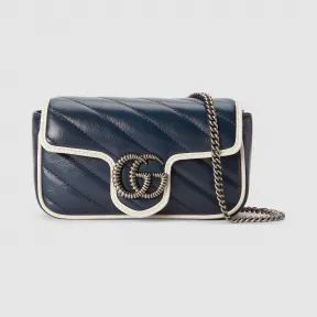 古驰/Gucci GG Marmont系列超迷你手袋 574969_0OLFN_4186