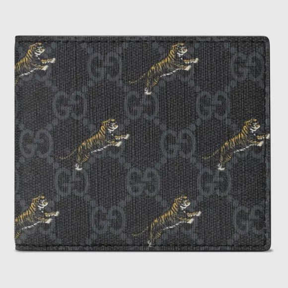 古驰/Gucci GG 老虎印花钱包 575133 G2BAN 1087