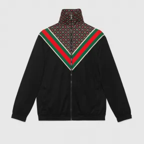 古驰/Gucci 饰 GG 星星超大造型针织夹克 575734 XJBA5 1145