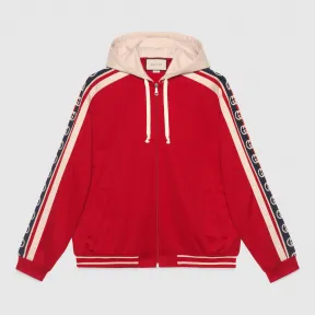 古驰/Gucci 平纹针织飞行员夹克 575758 XJA6S 6523