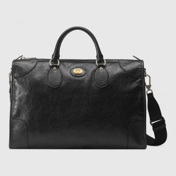 古驰/Gucci 中号软皮随身旅行包 575820 1GZAX 1000