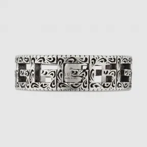 古驰/Gucci 方形 G 图案纯银戒指 576993-J8400-0811