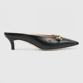 古驰/Gucci Gucci Zumi系列皮革凉鞋 577053 C9D00 1000