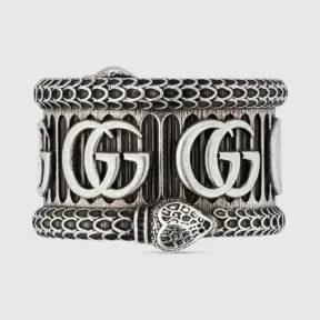 古驰/Gucci 双 G 纯银戒指 577201-J8400-0811