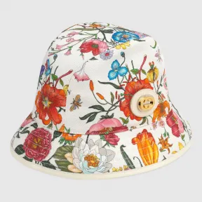 古驰/Gucci 饰花卉印花软呢帽 577731 3HH42 9078