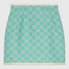 古驰/Gucci GG 花呢迷你裙 577738 ZAAMP 4452