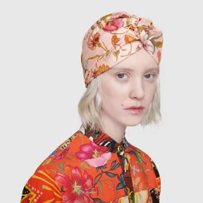 古驰/Gucci 花卉印花真丝头巾 578655_3G599_5900