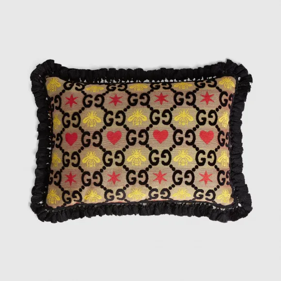古驰/Gucci GG 提花长方形靠垫 579508-ZAB98-1226