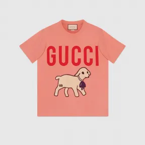 古驰/Gucci 小羊贴饰 T 恤 580762 XJBSX 5774
