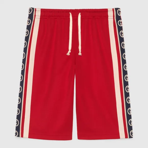 古驰/Gucci 平纹针织短裤 582022 XJA6S 6523