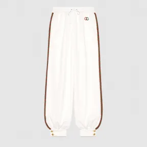 古驰/Gucci 平纹针织慢跑长裤 589787 XJBL1 9280