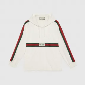 古驰/Gucci 饰Gucci标签棉质帆布风衣 594861-XDAX3-9061