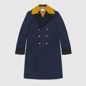 古驰/Gucci 羊毛毛毡大衣 595452 Z582J 4560