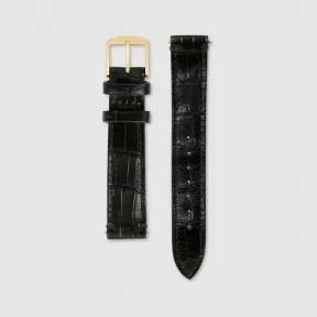 古驰/Gucci Grip系列鳄鱼皮表带，35毫米 YGA15025