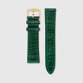 古驰/Gucci Grip系列鳄鱼皮表带，38毫米 596392-ICBA0-3020