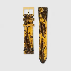 古驰/Gucci Grip系列蜥蜴皮表带，38毫米 596402-ICCA0-7010