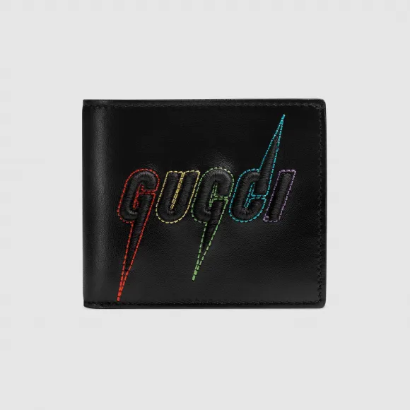 古驰/Gucci 饰Gucci锋刃刺绣钱包 597674 DTDTN 1058