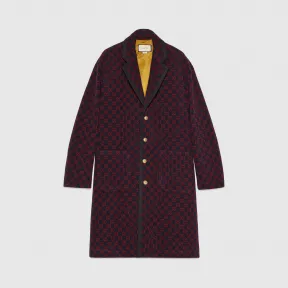 古驰/Gucci 男士 GG羊毛大衣 598710_ZAC53_4163