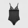 古驰/Gucci GG薄纱连体衣 599604-XUAAW-1000