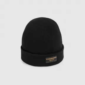 古驰/Gucci 饰Gucci标签羊毛帽 612118-4G332-1000