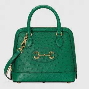 古驰/Gucci 【Gucci Horsebit 1955】鸵鸟小包 621220-EY00G-3120