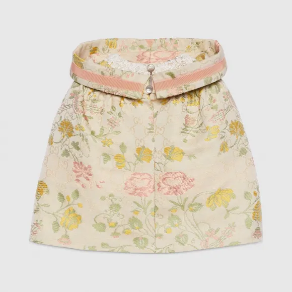 古驰/Gucci 儿童GG花束提花斗篷 622843-XWALJ-9681