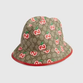 古驰/Gucci   七夕情人节特别款GG帆布渔夫帽 628445-4HL96-8474