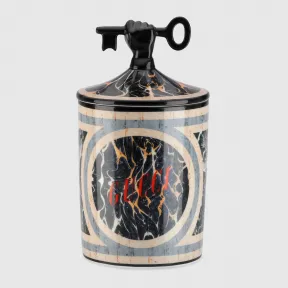 古驰/Gucci   Esotericum香型Gucci大理石印花中号烛台 629014-ZAE1J-1868