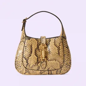 古驰/Gucci Jackie 1961 迷你蟒蛇皮包 637091-EAAGR-7105