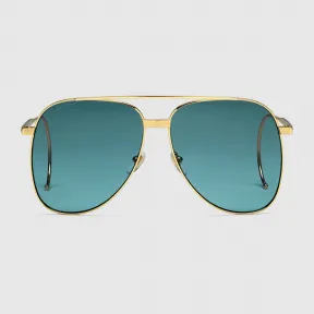 古驰/Gucci 飞行员太阳眼镜 651164-I3330-8049