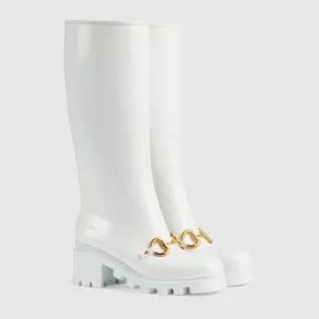 古驰/Gucci 女士马衔扣及膝靴 659707-JCCP0-9014