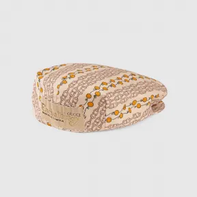 古驰/Gucci 马镫和GG苹果印花鸭舌帽 660253-4HAFB-9979