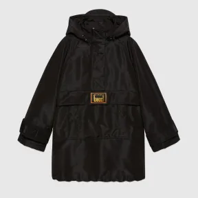 古驰/Gucci 丝质连帽风衣夹克 669869-ZAIBR-1000