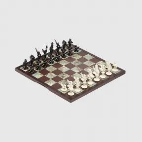 古驰/Gucci 装饰性木制国际象棋棋盘 670276-2ZGGG-8745