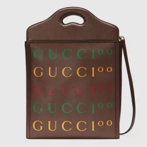 古驰/Gucci Gucci 100特别系列中号托特包 676312-ULGAG-2592 