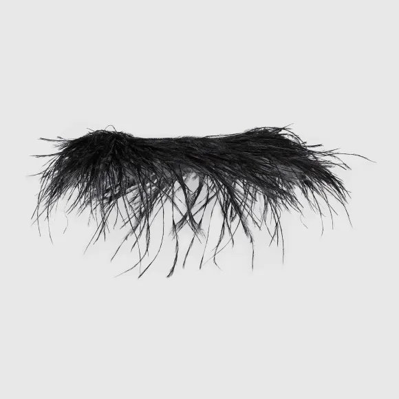 古驰/Gucci 羽毛颈弓 679586-3GAEV-1000