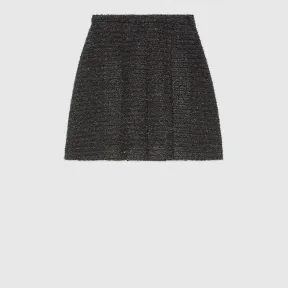 古驰/Gucci 花呢迷你裙 灰色 女士 681234-ZAHVT-1094
