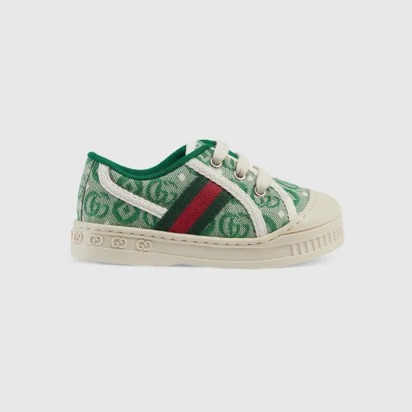 古驰/Gucci 幼童GUCCI Tennis 1977运动鞋 682229-U4G50-3045