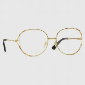 古驰/Gucci 贴合设计圆形镜框光学眼镜 684449-I3330-8091 