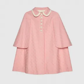 古驰/Gucci 儿童双G棉布斗篷 685480-XWAQ4-5817 