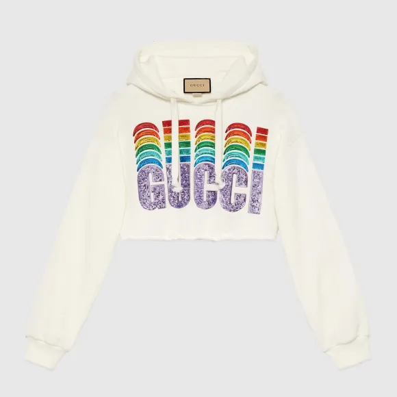 古驰/Gucci Gucci刺绣棉质卫衣 688197-XJE5O-9088