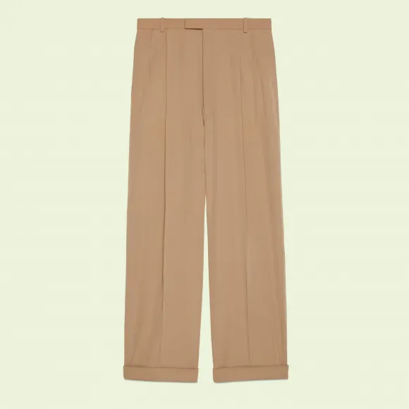 古驰/Gucci 标签羊毛裤 690474-ZAJSI-2602 