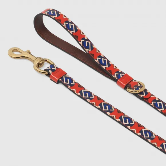 古驰/Gucci 小/中型宠物牵引绳 692952-2ZWBG-6499 