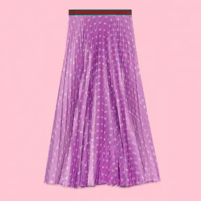 古驰/Gucci adidas x 缎面百褶裙 696770-ZAJC0-9692 