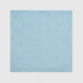 古驰/Gucci 婴儿 GG 羊毛毯 701705-3K206-4800 