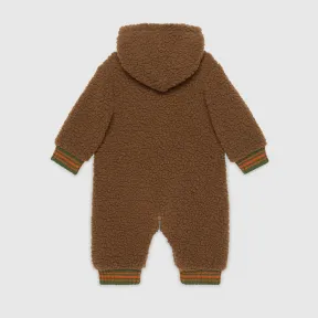 古驰/Gucci 婴儿人造皮草连身衣 703290-XWATX-5150 